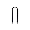 U-Bolt Round 0.5 Inch Diameter 3.75 Inch ID Width 9.5 Inch ID Length Incl. Nuts Skyjacker