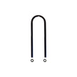 U-Bolt Round 0.5 Inch Diameter 3 Inch ID Width 10.5 Inch ID Length Incl. Nuts Rear Skyjacker