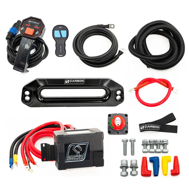 Carbon Winch Accessory Kit — 12V
