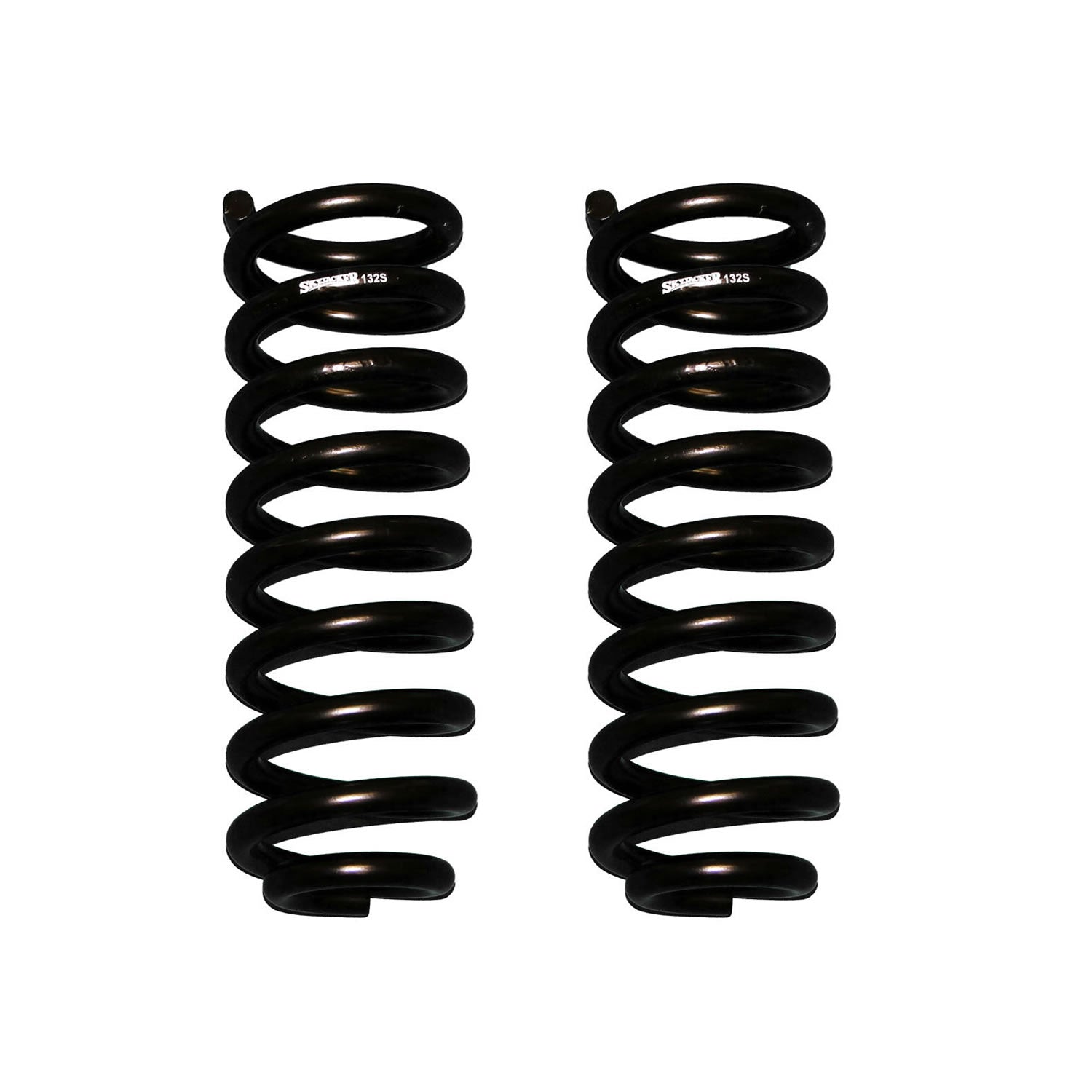 Ford/Mazda Softride Coil Spring Set Of 2 Front w/1.5-2 Inch Lift Black Skyjacker