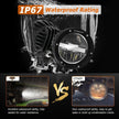 C4 Series | 4 Inch 100W Round Offroad LED Driving Lights Combo Beam