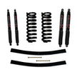 Explorer/Navajo Suspension Lift Kit 91-94 Explorer 91-94 Navajo w/Shock Black MAX Shocks 1.5-2 Inch Lift Incl. Front Coil Springs Rear Add-A-Leafs Skyjacker