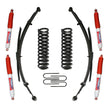 Ranger/B4000 Suspension Lift Kit 86-97 Ranger 94-97 B4000 w/Shock 1.5-2 Inch Lift Incl. Rear U Bolt Kit Front Coil/Rear Leaf Springs Skyjacker
