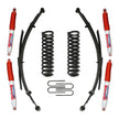 Ranger/B4000 Suspension Lift Kit 86-97 Ranger 94-97 B4000 w/Shock Nitro Shocks 1.5-2 Inch Lift Incl. Rear U Bolt Kit Front Coil/Rear Leaf Springs Skyjacker