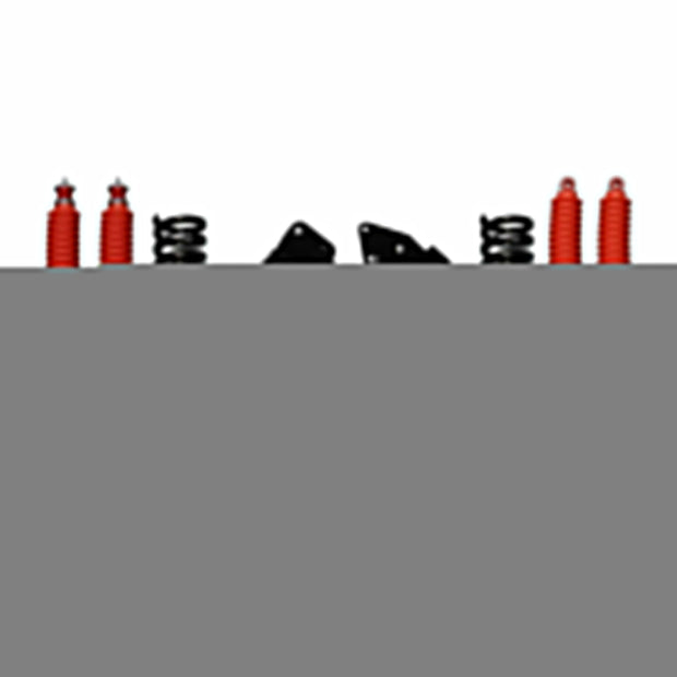 Ranger Suspension Lift Kit 83-97 Ford Ranger w/Shock 4 Inch Lift Incl. Standard Brackets U Bolts Blocks Skyjacker