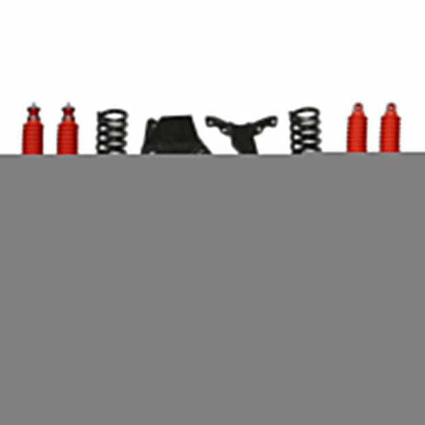 Bronco II Suspension Lift Kit  84-90 Bronco II w/Shock 6 Inch Lift Incl. Front Springs Sway Bar End Link Kit Rear Block Rear U Bolt Kit Skyjacker