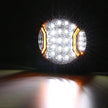 V-ULTRA Series | 9 Inch 300W LED Side Shooter White Driving Lights with Amber DRL