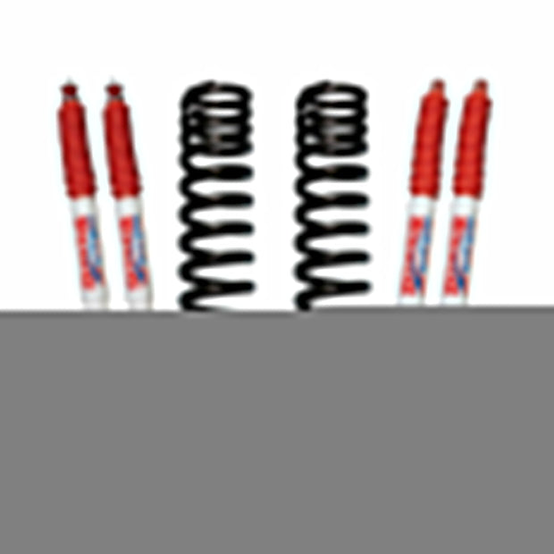 Bronco Suspension Lift Kit 75-77 Ford Bronco w/Shock Nitro Shocks 1.5-2 Inch Lift Incl. Front Coil Springs Rear Add-A-Leafs Skyjacker