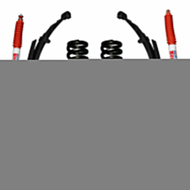 Bronco Suspension Lift Kit 75-77 Bronco w/Shock Nitro Shocks 5 Inch Lift Incl. Front/Rear Springs Rear U Bolt Kit Skyjacker