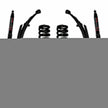 F-100/F-150 Suspension Lift Kit 73-75 F-100 77-79 F-150 w/Shock Black MAX Shocks 4 Inch Lift Incl. Front/Rear Springs Rear U Bolt Kit Skyjacker