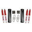 Suspension Lift Kit w/Shock 6 Inch Lift Incl. Front Coil Springs Rear U Bolt Kit Rear Block Skyjacker