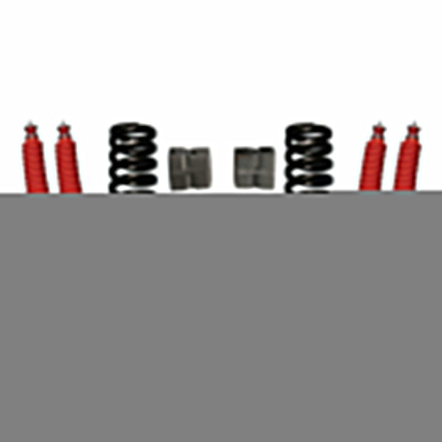 Suspension Lift Kit w/Shock Nitro Shocks 6 Inch Lift Incl. Front Coil Springs Rear U Bolt Kit Rear Block Skyjacker