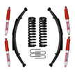 Suspension Lift Kit w/Shock 6 Inch Lift Incl. Front/Rear Springs Rear U Bolt Kit Skyjacker