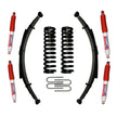 Suspension Lift Kit w/Shock Nitro Shocks 6 Inch Lift Incl. Front/Rear Springs Rear U Bolt Kit Skyjacker