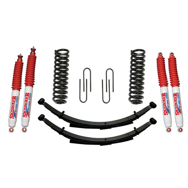 Bronco Suspension Lift Kit 78-79 Bronco w/Shock 9 Inch Lift Incl. Front/Rear Springs Rear U Bolt Kit Skyjacker