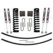 Suspension Lift Kit w/Shock M95 Performance Shocks 9 Inch Lift Incl. Front Coil Springs Rear Add-A-Leafs Rear U Bolt Kit Rear Block Skyjacker