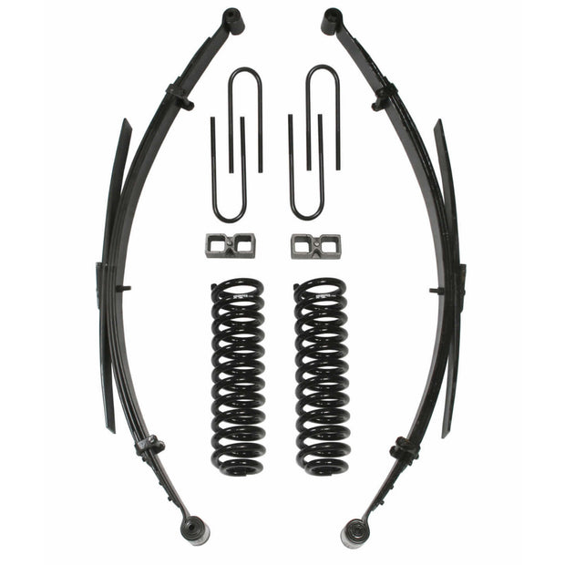 F-150/F-100 Lift Kit 9 Inch Lift 77-79 F-150 70-75 F-100 Includes Front/Rear Springs Rear U Bolt Kit 2 Inch Rear Blocks Skyjacker