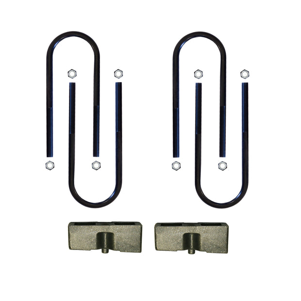 Component Box For PN 176PKS 9 Inch Lift Incl. Rear U Bolt Kit 2 Inch Rear Block Skyjacker