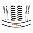 Suspension Lift Kit w/Shock M95 Performance Shocks 1.5-2 Inch Lift Incl. Front Coil Springs Rear Add-A-Leafs Skyjacker