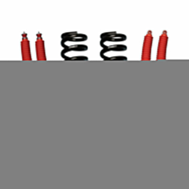 Suspension Lift Kit w/Shock Nitro Shocks 1.5-2 Inch Lift Incl. Front Coil Springs Rear Add-A-Leafs Skyjacker