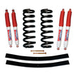 Suspension Lift Kit w/Shock 1.5-2 Inch Lift Incl. Front Coil Springs Rear Add-A-Leafs Skyjacker