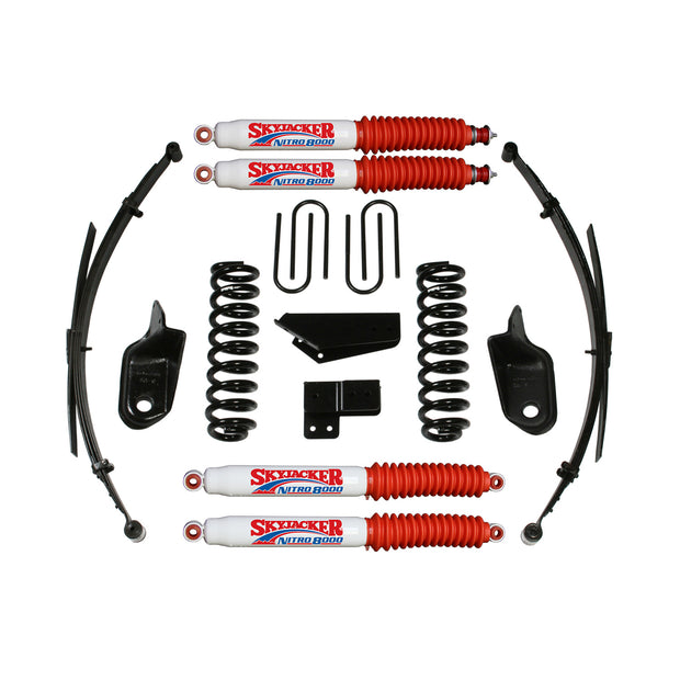 Suspension Lift Kit 80-96 Ford Bronco 4" Lift Skyjacker (184BKS-N)