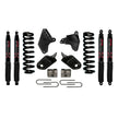 F-150 Suspension Lift Kit 80-96 Ford F-150  w/Shock Black MAX Shocks 6 Inch Lift Incl. Front Coil Springs Brackets Rear U Bolt Kit Rear Blocks Skyjacker