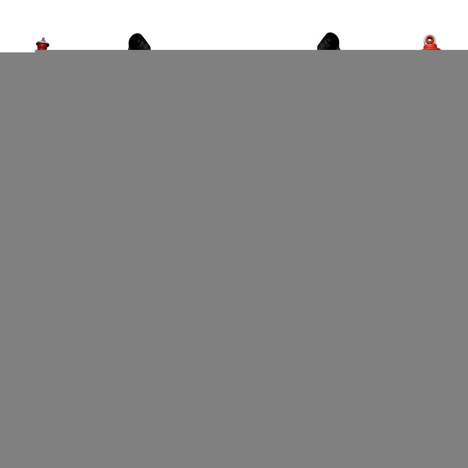 F-150 Suspension Lift Kit 80-96 Ford F-150 w/Shock 6 Inch Lift Incl. Front/Rear Springs Brackets Rear U Bolt Kit Skyjacker