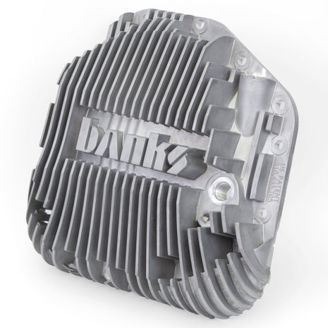 Ram-Air Differential Cover Kit Natural Aluminum w/Hardware for 17-24 Ford F250 HD Tow Pkg and F350 SRW with Dana M275 Rear Axle Banks Power