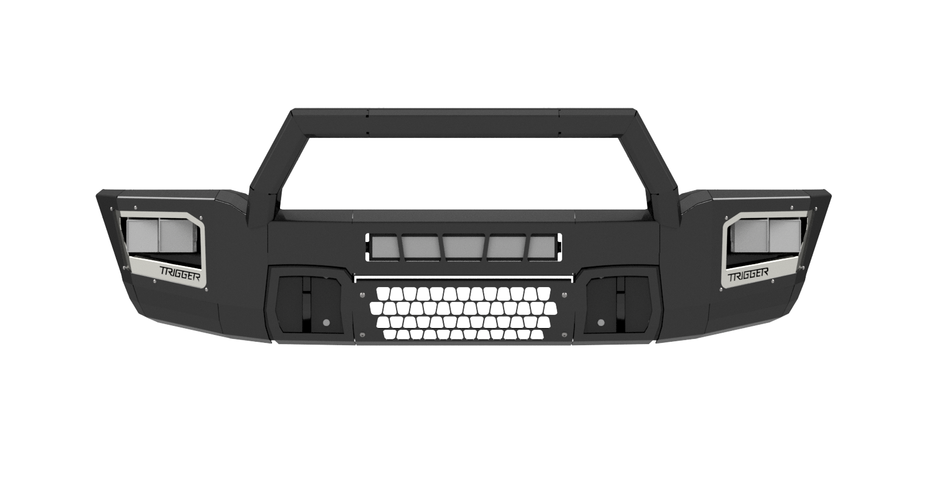 Maverick front bumper with Pre Runner for 2019-2025 Ram HD in black powder coat