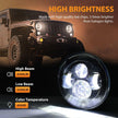 7 inch LED halo headlights