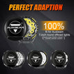 (2pcs/set) 7 Inch Round LED Driving Light Black Cover Light Shield Cover