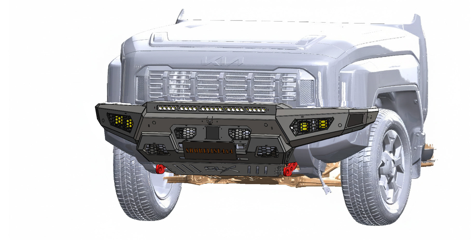 SLX Recon Bull Bar, Suitable For KIA TASMAN TK X-Line