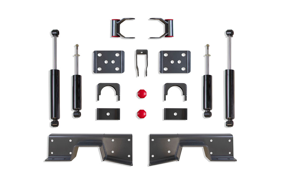 1999-2006 SILVERADO/SIERRA 1500 2WD 5″ REAR LOWERING BOX KIT