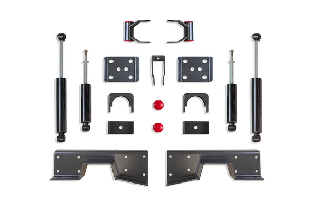 1999-2006 SILVERADO/SIERRA 1500 2WD 5″ REAR LOWERING BOX KIT