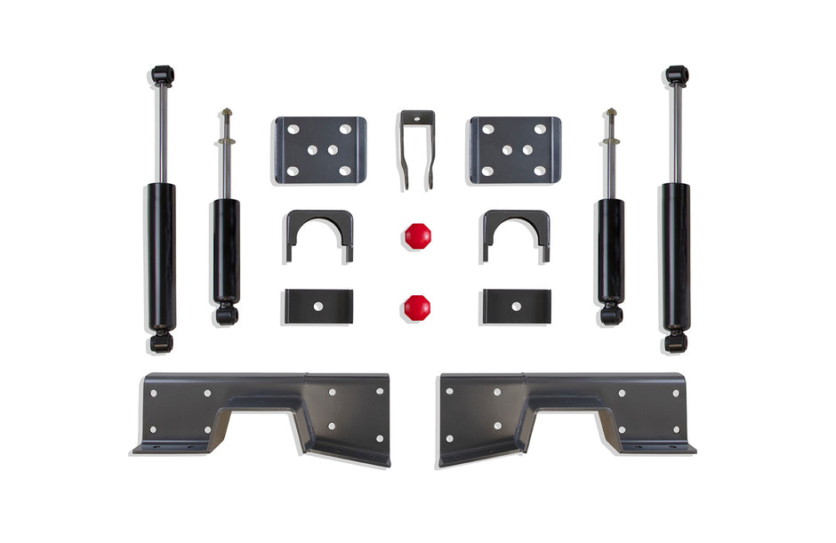 1999-2006 SILVERADO/SIERRA 1500 2WD 6" REAR LOWERING BOX KIT