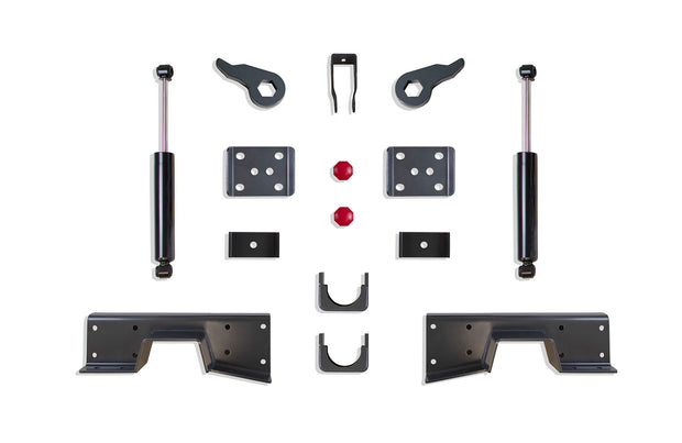 1999-2006 SILVERADO/SIERRA 1500 4WD 6" REAR LOWERING BOX KIT