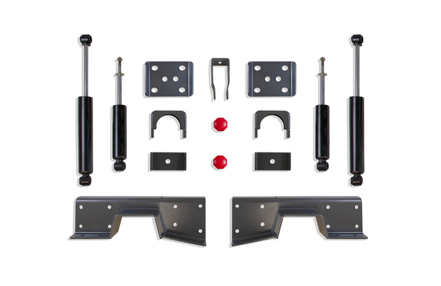 1999-2006 SILVERADO/SIERRA 1500 2WD 6" REAR LOWERING BOX KIT