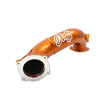 2011-2016 Duramax Dirty Cold Side Crossover Pipe w/ Throttle Valve (LML-INT-A029)