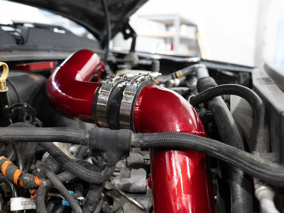 2011-2016 Duramax Dirty Cold Side Crossover Pipe w/o Throttle Valve (LML-INT-A027)