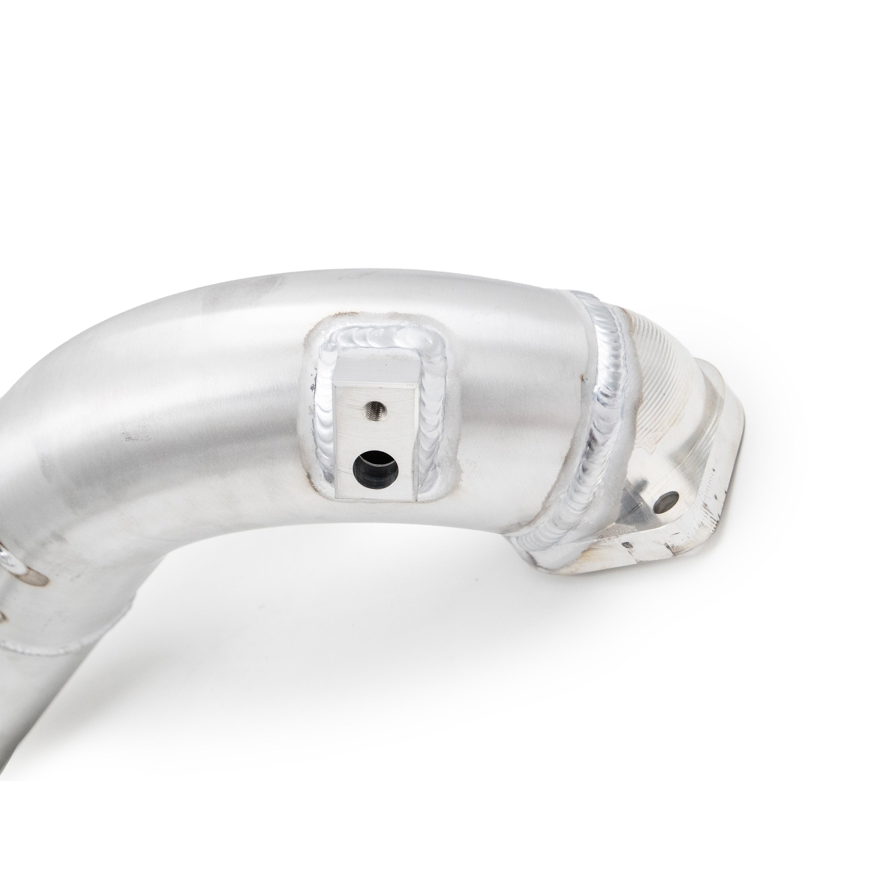 2011-2016 Duramax Dirty Cold Side Crossover Pipe w/o Throttle Valve (LML-INT-A027)