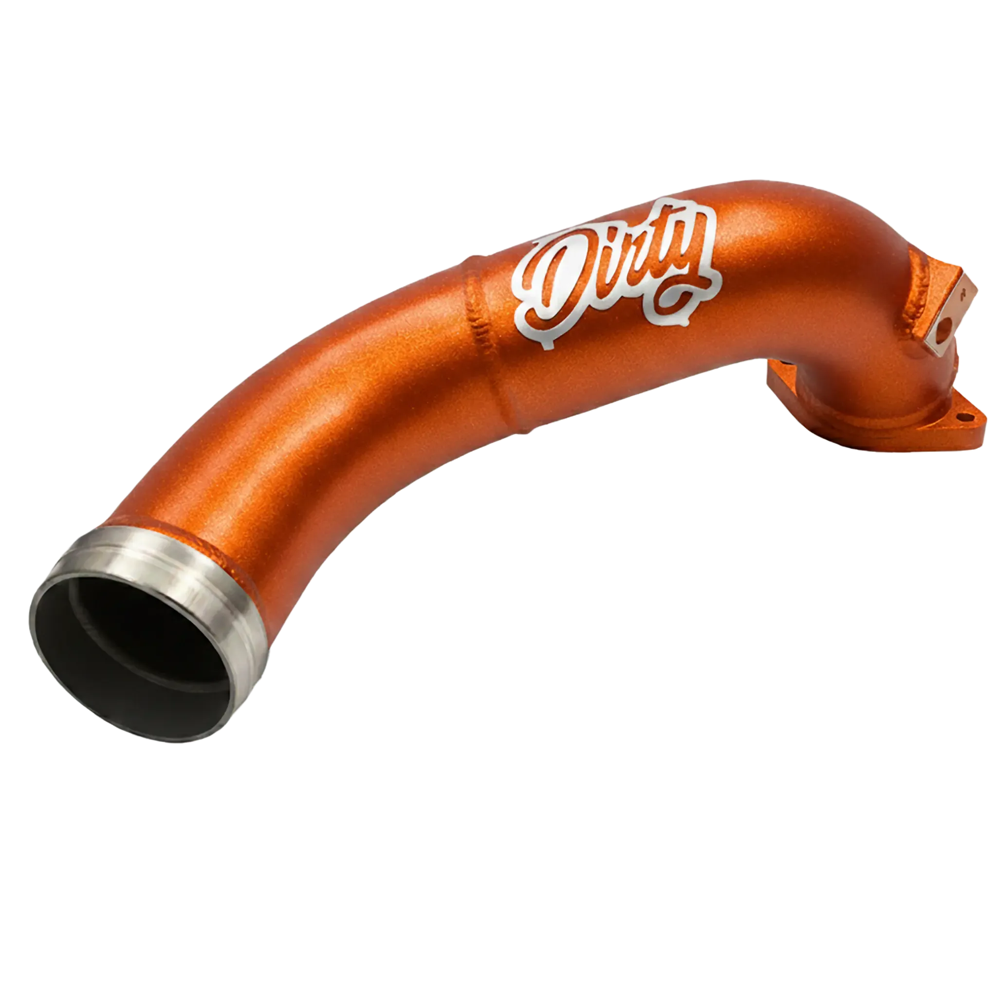 2011-2016 Duramax Dirty Cold Side Crossover Pipe w/o Throttle Valve (LML-INT-A027)