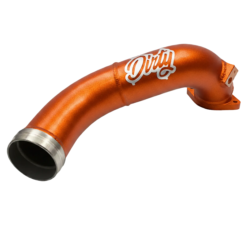 2011-2016 Duramax Dirty Cold Side Crossover Pipe w/o Throttle Valve (LML-INT-A027)