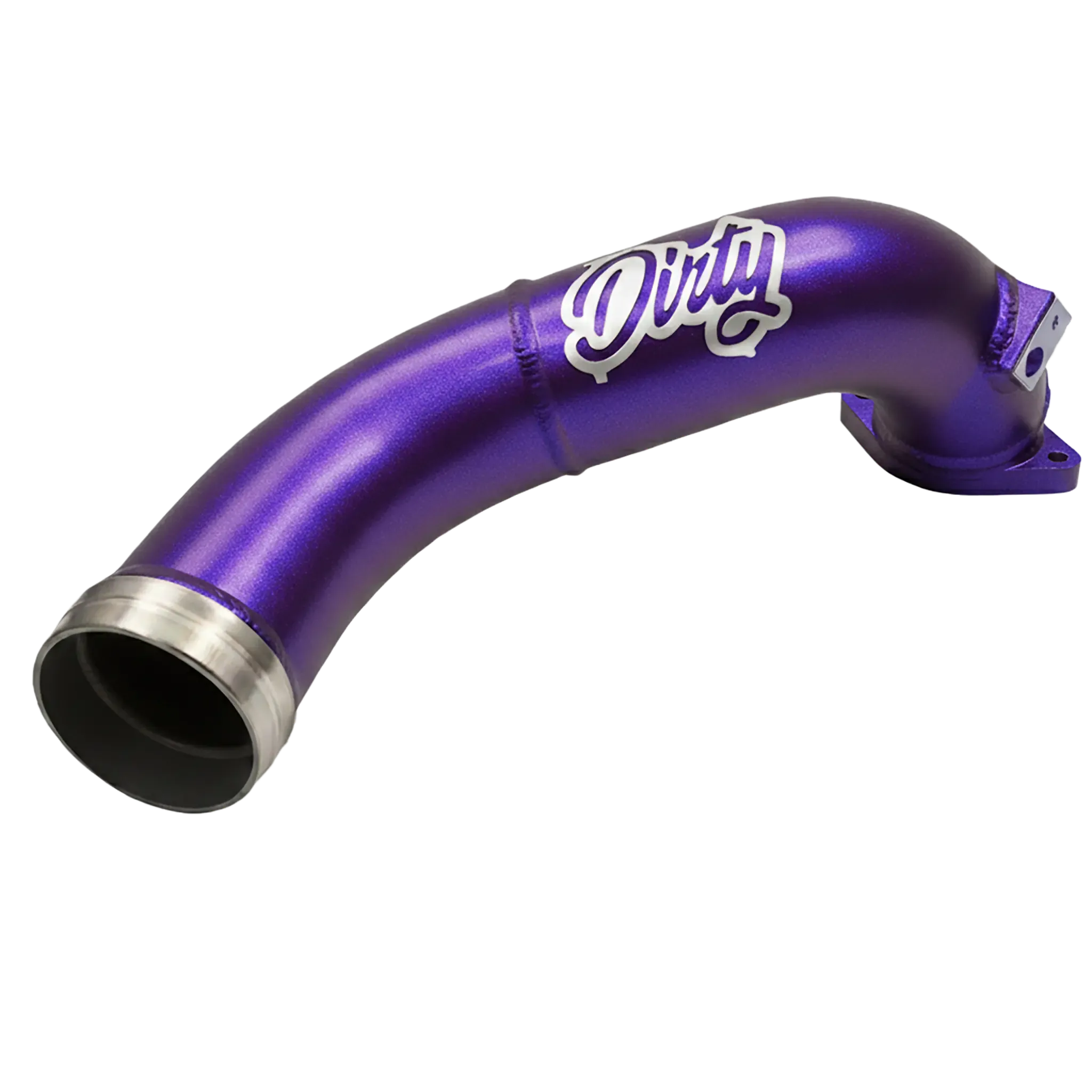 2011-2016 Duramax Dirty Cold Side Crossover Pipe w/o Throttle Valve (LML-INT-A027)