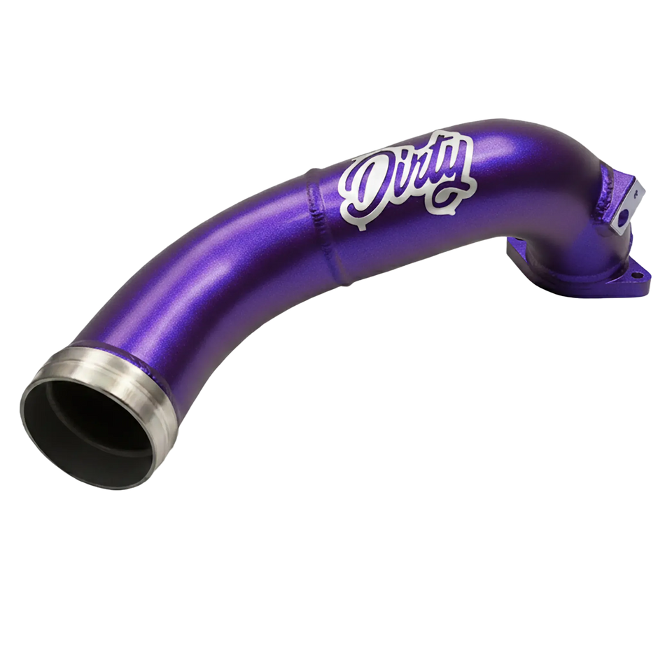 2011-2016 Duramax Dirty Cold Side Crossover Pipe w/o Throttle Valve (LML-INT-A027)