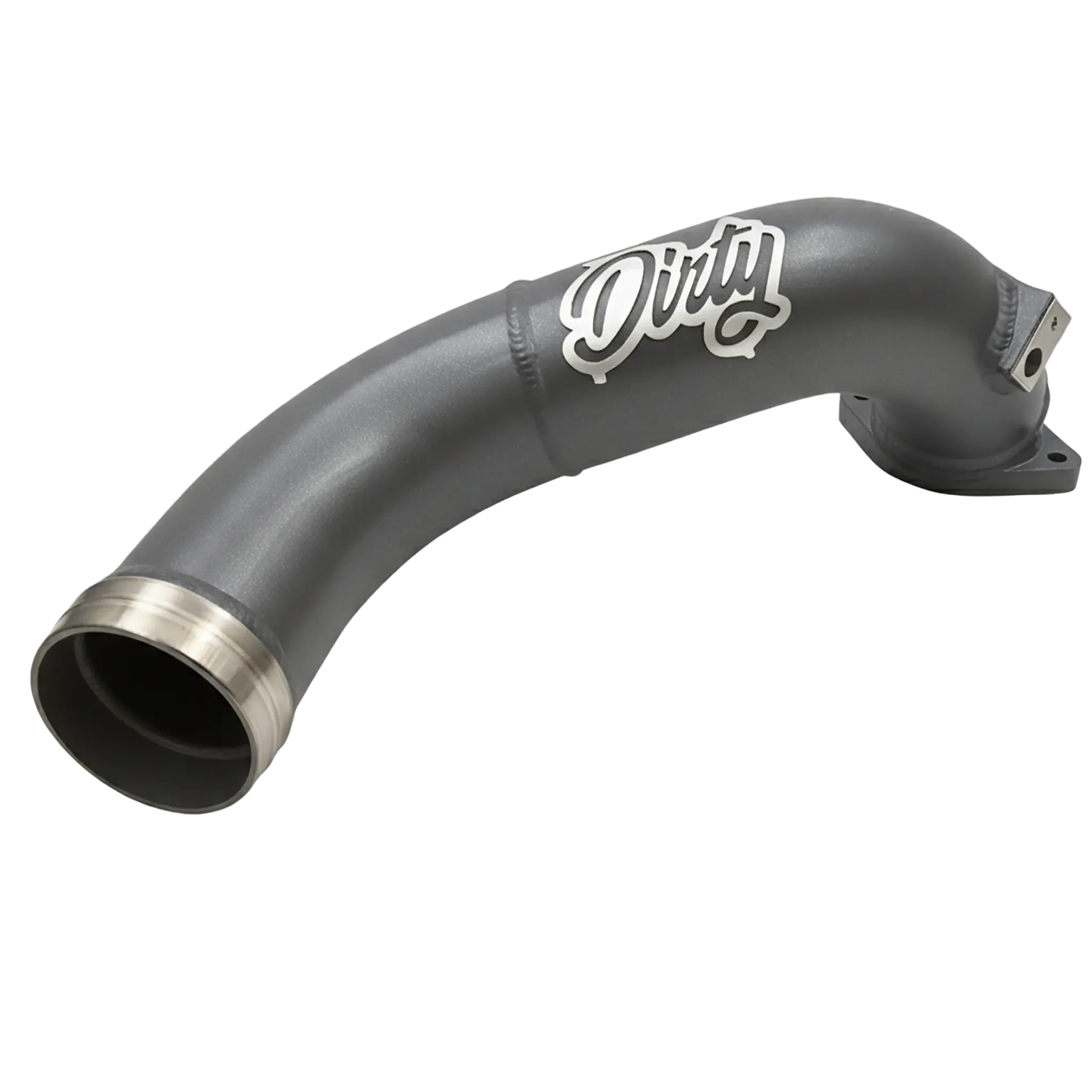2011-2016 Duramax Dirty Cold Side Crossover Pipe w/o Throttle Valve (LML-INT-A027)