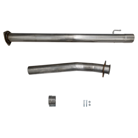 2011-2018 Powerstroke 4" SS Cat & DPF Delete Pipe (DDC-3F11)