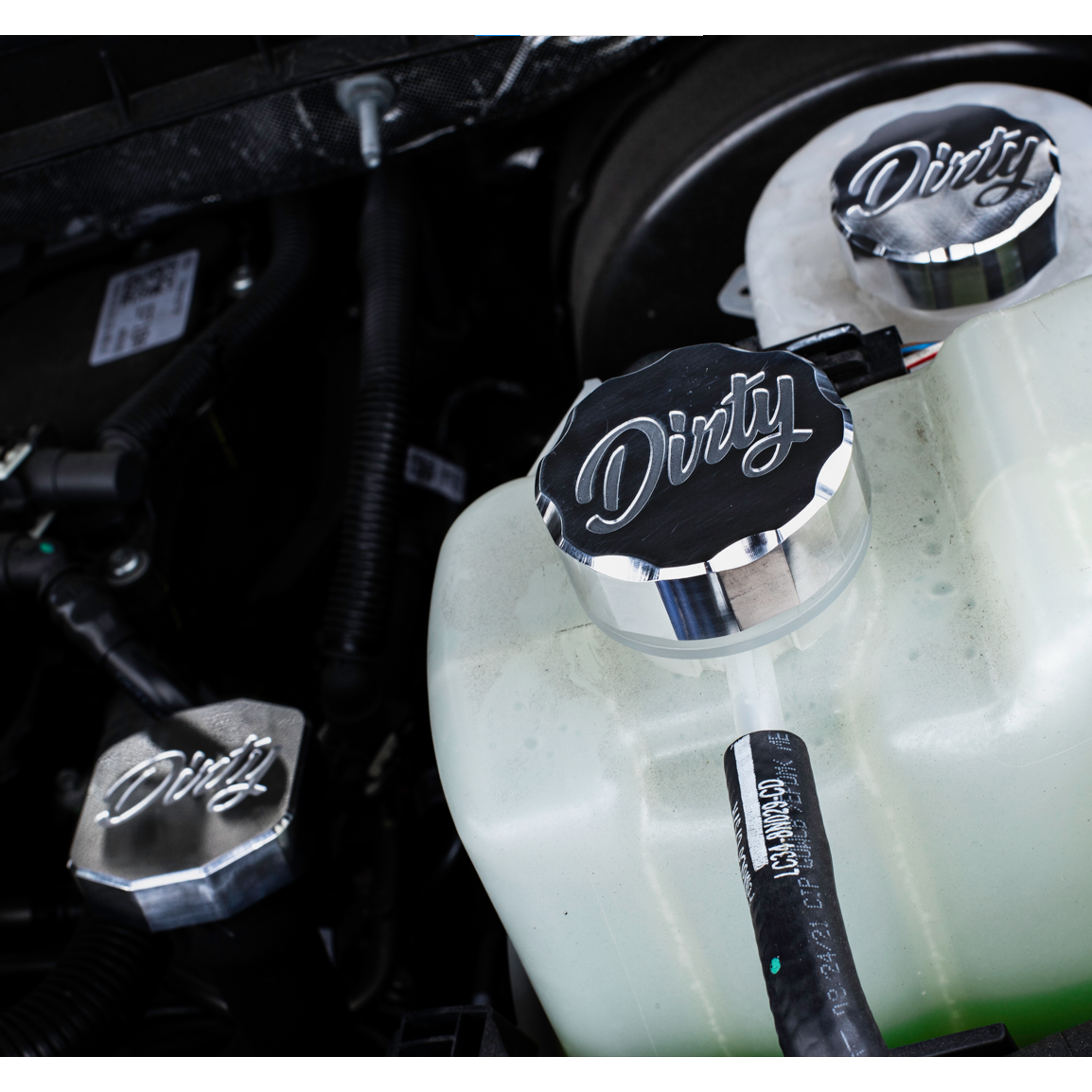 2011-2019 Powerstroke Small Coolant Reservoir Improved Aesthetics Cap (067-ENG-0379)