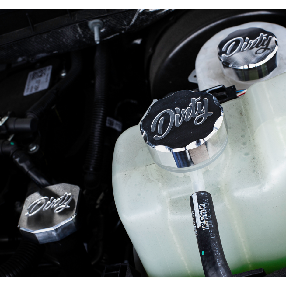 2011-2019 Powerstroke Small Coolant Reservoir Improved Aesthetics Cap (067-ENG-0379)