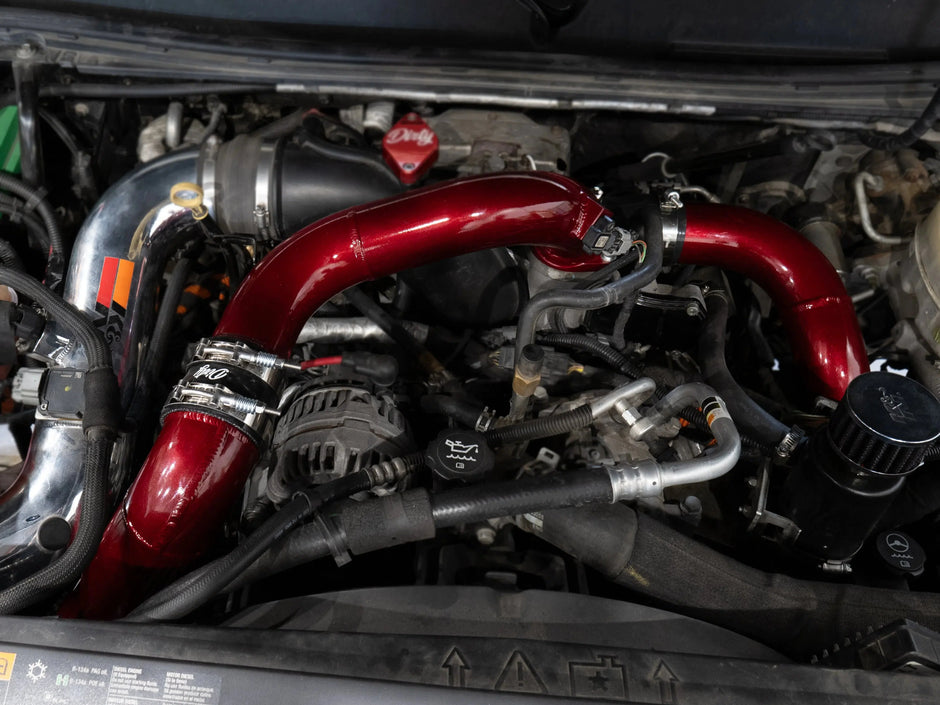 2012-2016 Duramax Dirty Cold Side Passenger Intercooler Pipe (LML-INT-A094)